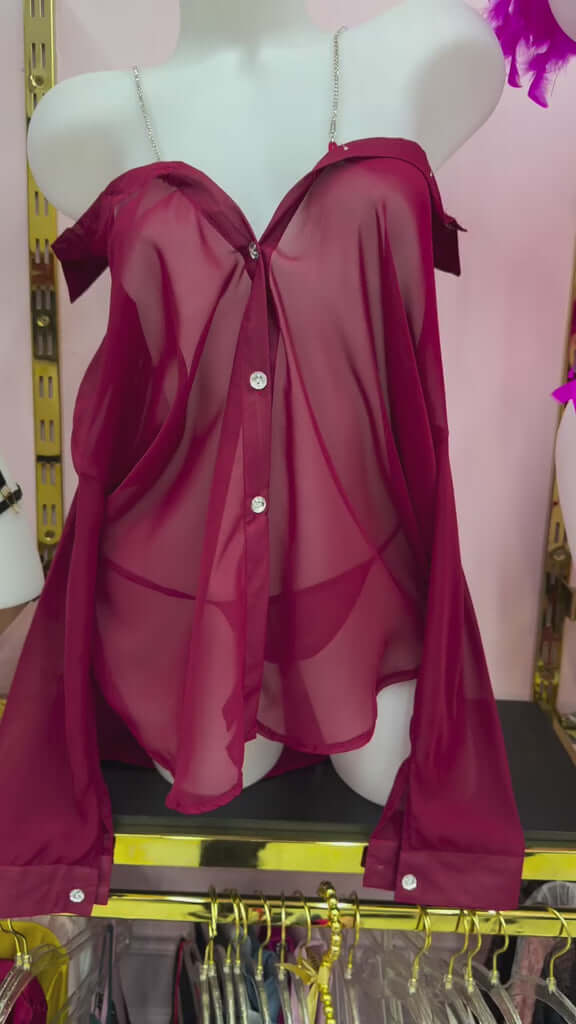 Finley Two Piece Sheer Lingerie