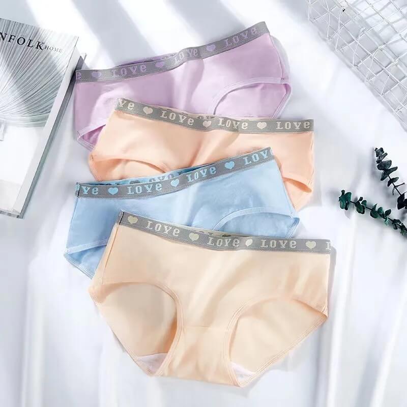 Plain Love Patti Casual Use Cotton Panties (S)