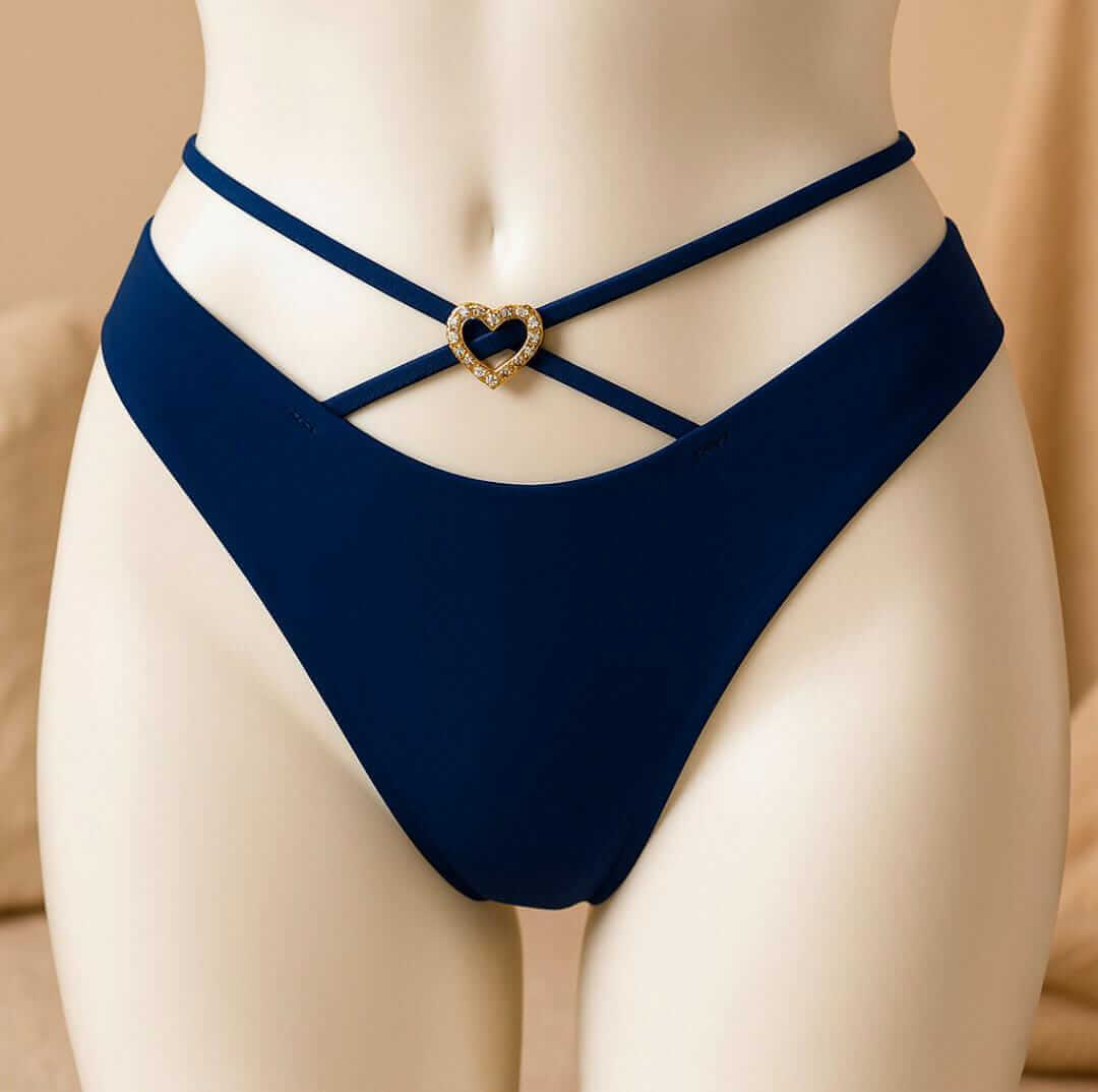 Heart Charm Panty Set