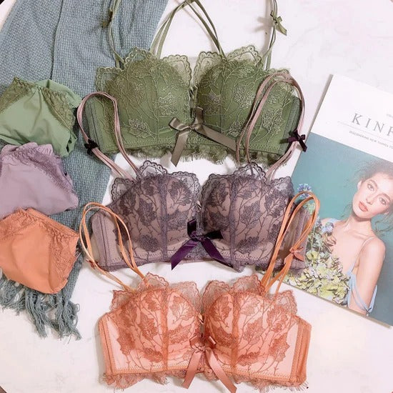 High-Quality Soft Push-Up Bridal Bra & Panty Set