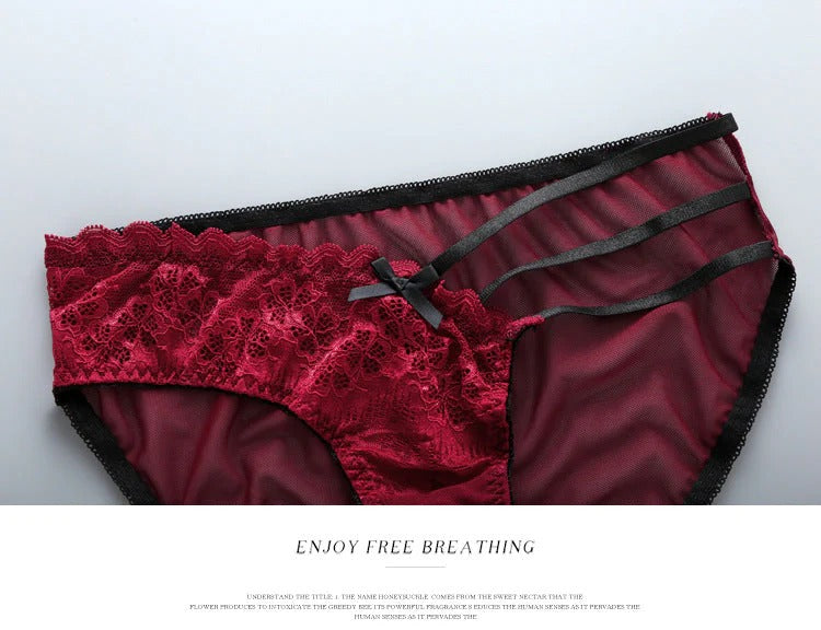 Padded Lace Bra and Panty Set