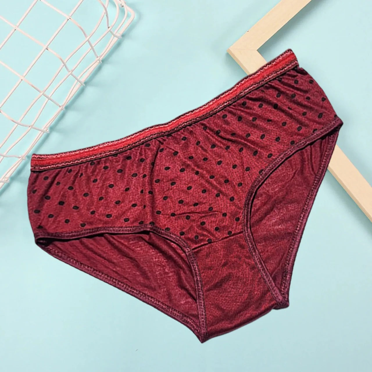 5-Pack: Polka Dotted Cotton Briefs