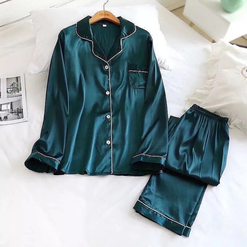 Luxurious Silk Pajama Set