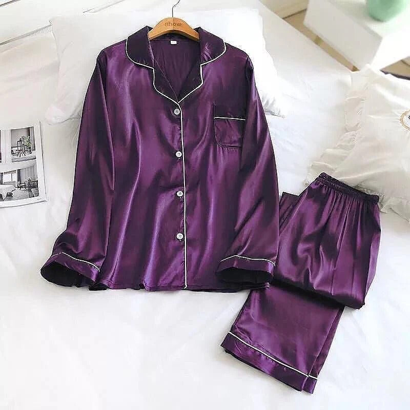 Luxurious Silk Pajama Set