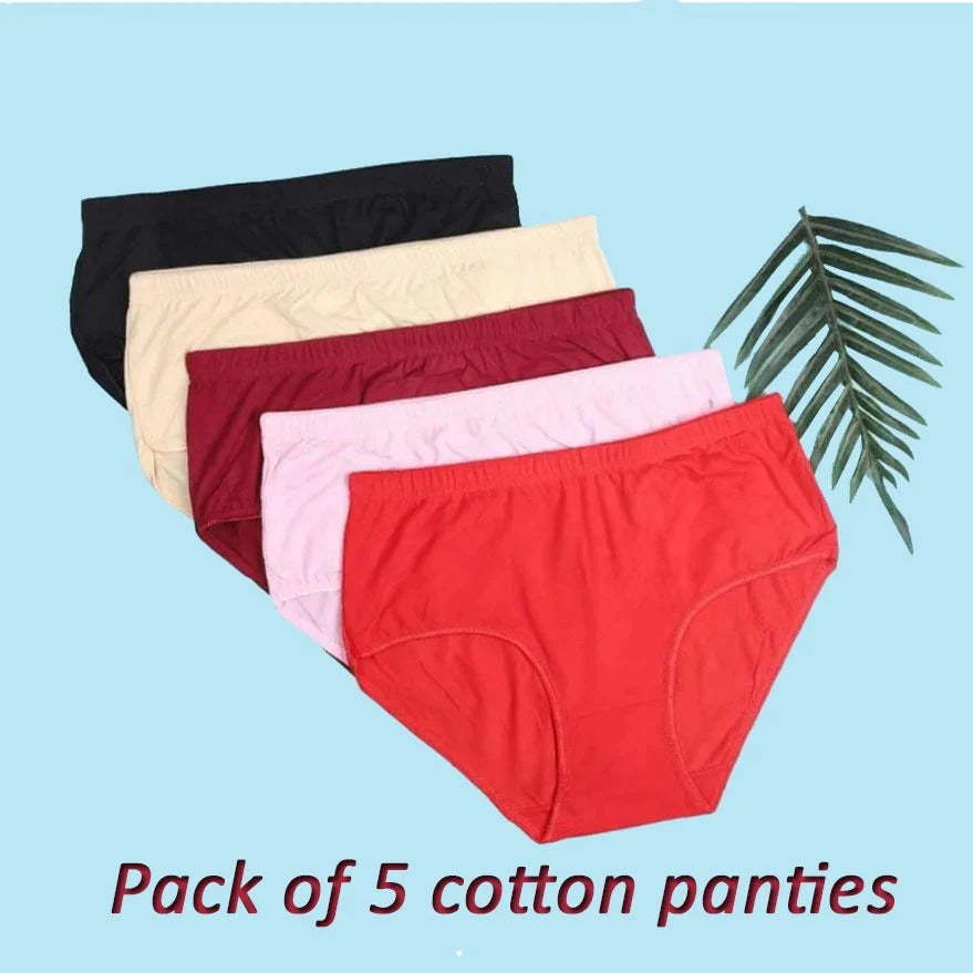 Budget-Friendly Cotton Brief Panties