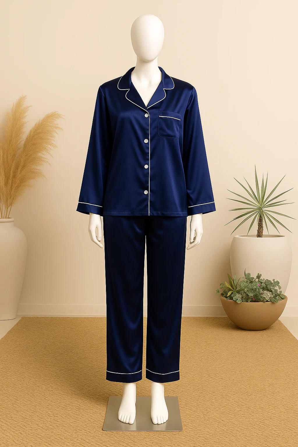 Luxurious Silk Pajama Set